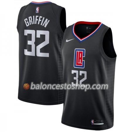 Camiseta Hombre NBA Los Angeles Clippers Blake Griffin 32 Nike 2017-18 Negro Swingman Camiseta Hombre NBA Los Angeles Clippers Blake Griffin 32 Nike 2017-18 Negro Swingman